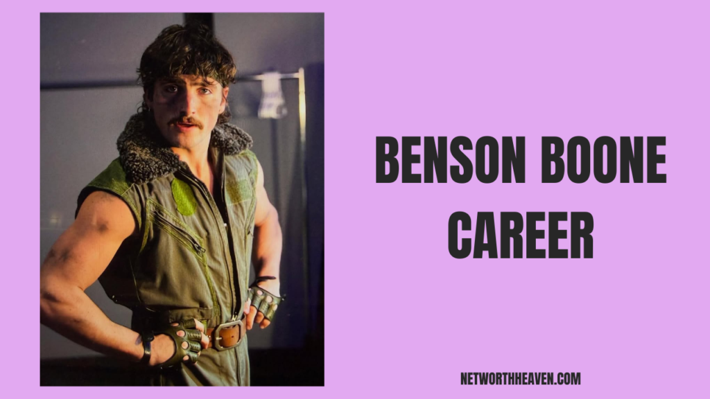 Benson Boone Career